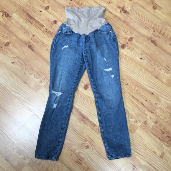 Motherhood Distressed Skinnies - Picture 2 of 6